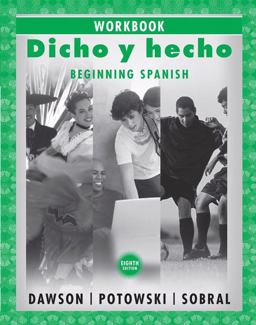 Dicho Y Hecho Beginning Spanish 8th 9780470129036 Front Cover