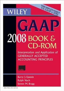 Wiley GAAP 2008, CD-ROM and Book