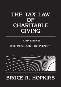 The Tax Law of Charitable Giving