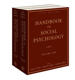 Handbook of Social Psychology, 2 Volume Set 5th 9780470137475 Front Cover