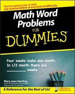 Math Word Problems for Dummies
