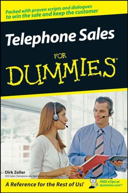 Telephone Sales for Dummies  9780470168363 Front Cover