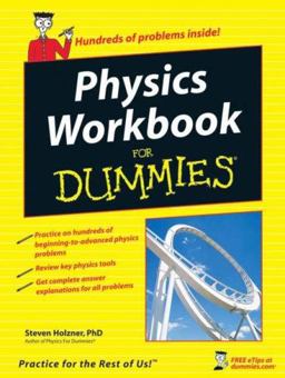 Physics Workbook for Dummiesï¿½  9780470169094 Front Cover