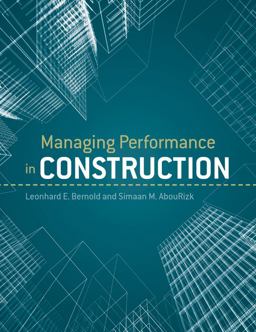Managing Performance in Construction  9780470171646 Front Cover