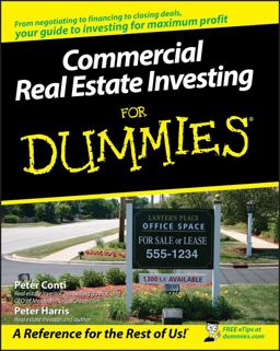 Commercial Real Estate Investing for Dummies  9780470174913 Front Cover