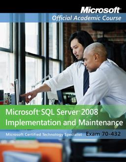 Optimizing and Maintaining a Database Administration Solution by Using Microsoft SQL Server 2005, Exam 70-444 Textbook  9780470183670 Front Cover