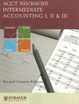 Intermediate Accounting I, II and III
