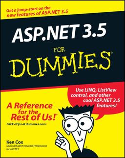 ASP. NET 3. 5 for Dummies