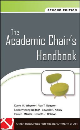 Academic Chair's Handbook 2nd 9780470197653 Front Cover