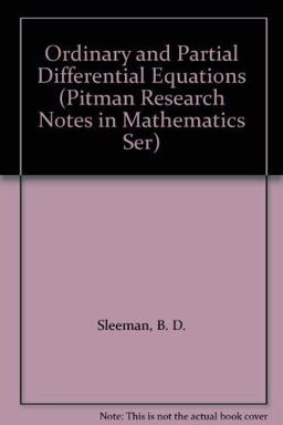 Ordinary and Partial Differential Equations