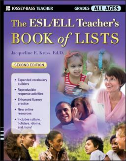ESL/ELL Teacher's Book of Lists 2nd 9780470222676 Front Cover