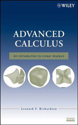 Advanced Calculus An Introduction to Linear Analysis  9780470232880 Front Cover