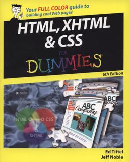HTML, XHTML and CSS for Dummies