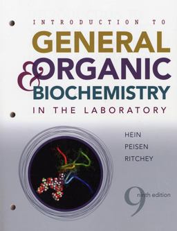 Introduction to General, Organic, and Biochemistry in the Laoratory 9th 9780470239650 Front Cover