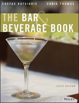 Bar and Beverage Book 5th 9780470248454 Front Cover