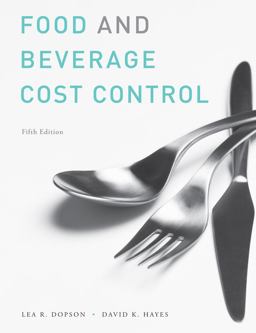 Food and Beverage Cost Control
