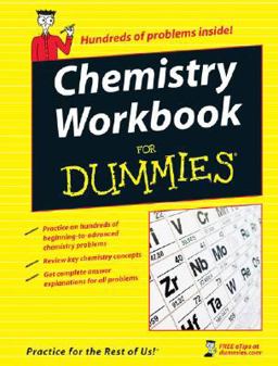 Chemistry Workbook for Dummiesï¿½  9780470251522 Front Cover