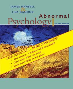 Abnormal Psychology 2nd 9780470279793 Front Cover