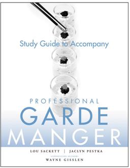 Professional Garde Manger A Comprehensive Guide to Cold Food Preparation  9780470284735 Front Cover