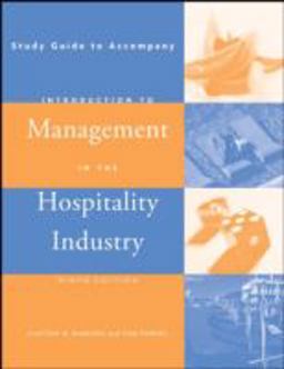 Introduction to Management in the Hospitality Industry