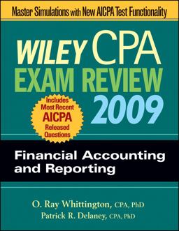 Wiley CPA Exam Review 2009 Wiley CPA Exam Review 2009