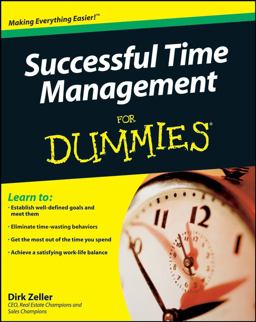 Successful Time Management for Dummies  9780470290347 Front Cover