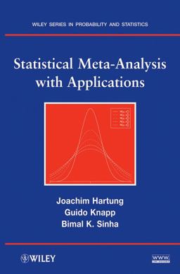 Statistical Meta-Analysis with Applications  9780470290897 Front Cover