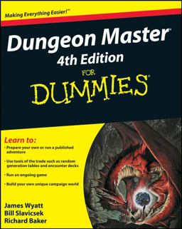 Dungeon Master for Dummies 4th 9780470292914 Front Cover