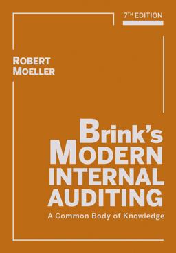 Brink's Modern Internal Auditing A Common Body of Knowledge 7th 9780470293034 Front Cover