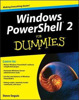 Windows PowerShell 2 for Dummies  9780470371985 Front Cover