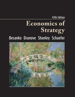 Economics of Strategy 5th 9780470373606 Front Cover