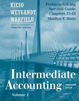 Intermediate Accounting, Chapters 15-24