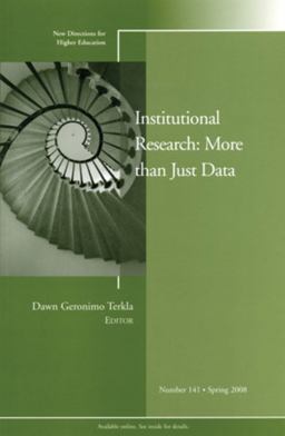 Institutional Research - More Than Just Data