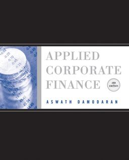 Applied Corporate Finance 3rd 9780470384640 Front Cover