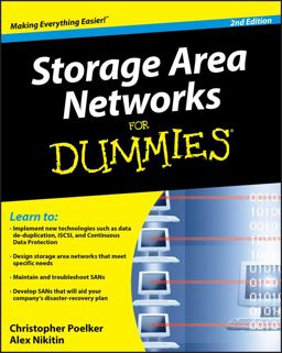Storage Area Networks for Dummies 2nd 9780470385135 Front Cover