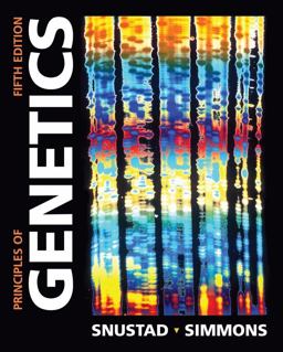Principles of Genetics 5th 9780470388259 Front Cover