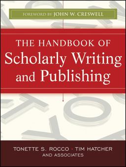 Handbook of Scholarly Writing and Publishing  9780470393352 Front Cover