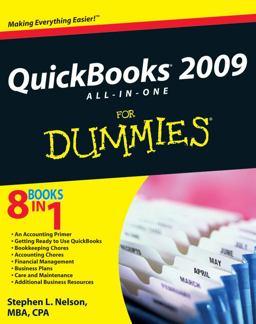 Quickbooks 2009 All-in-One for Dummiesï¿½ 5th 9780470396520 Front Cover