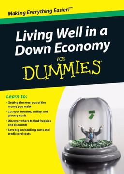 Living Well in a down Economy for Dummies
