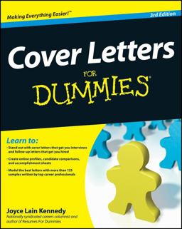 Cover Letters for Dummies 3rd 9780470402214 Front Cover
