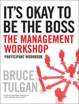It's Okay to Be the Boss Participant Workbook  9780470405345 Front Cover