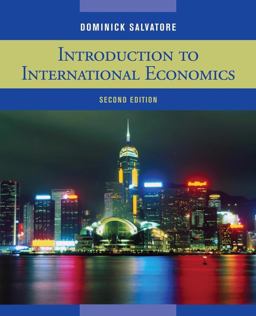 Introduction to International Economics 2nd 9780470405543 Front Cover