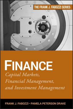 Finance Capital Markets, Financial Management, and Investment Management  9780470407356 Front Cover