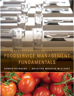 Foodservice Management Fundamentals  9780470409060 Front Cover