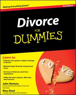Divorce for Dummies 3rd 9780470411513 Front Cover