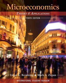 Microeconomics : Theory and Applications, Tenth Edition International Student Version  9780470414392 Front Cover