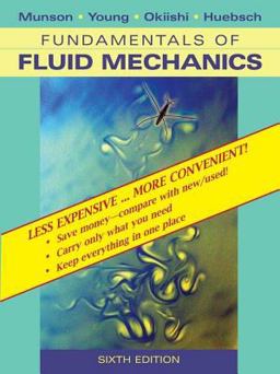 Fundamentals of Fluid Mechanics, 6E Binder Ready Version  9780470418253 Front Cover