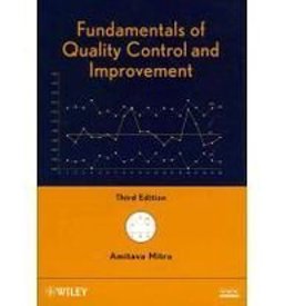 Fundamentals of Quality Control and Improvement 3rd 9780470422755 Front Cover