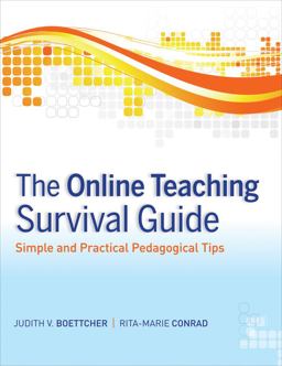 Online Teaching Survival Guide Simple and Practical Pedagogical Tips  9780470423530 Front Cover