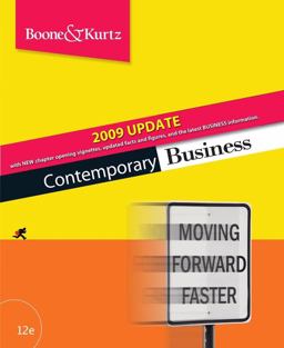Contemporary Business 2009 Contemporary Business 2009